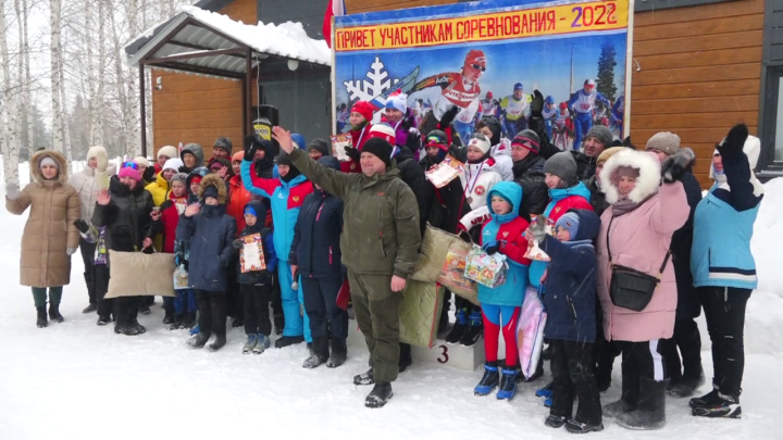 Семья Мурзиных из Нурлата стала победителем лыжной эстафеты
