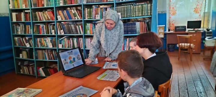 Занятие по основам безопасности в интернете провели для школьников села Ерыкла Нурлатского района