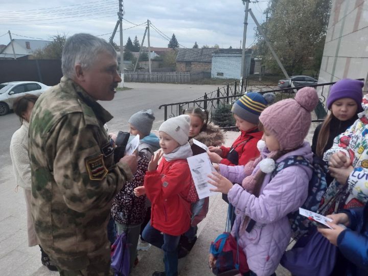 Форпостовцы Нурлата провели акцию «Дети против ДТП»