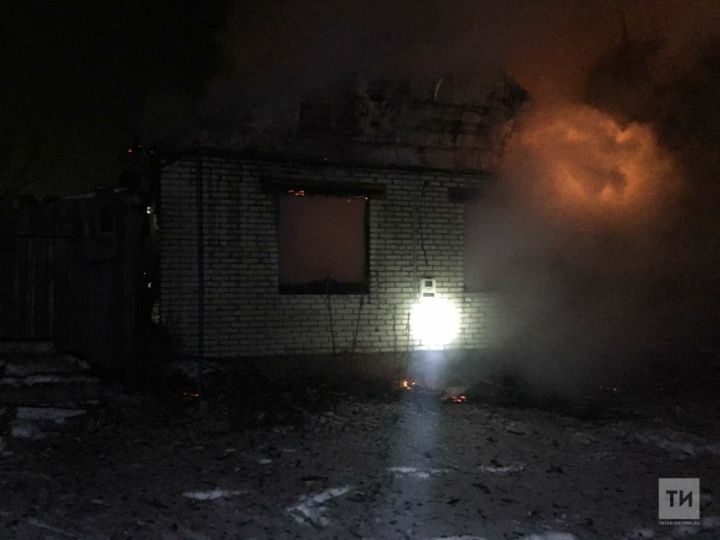 В Аксубаевском районе при пожаре в частном доме погиб пенсионер