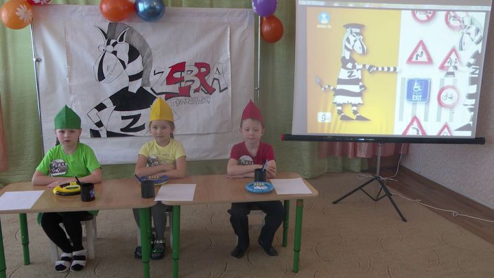 В детском саду «Ёлочка» прошло профилактическое мероприятие по БДД   «Полосатая зебра»