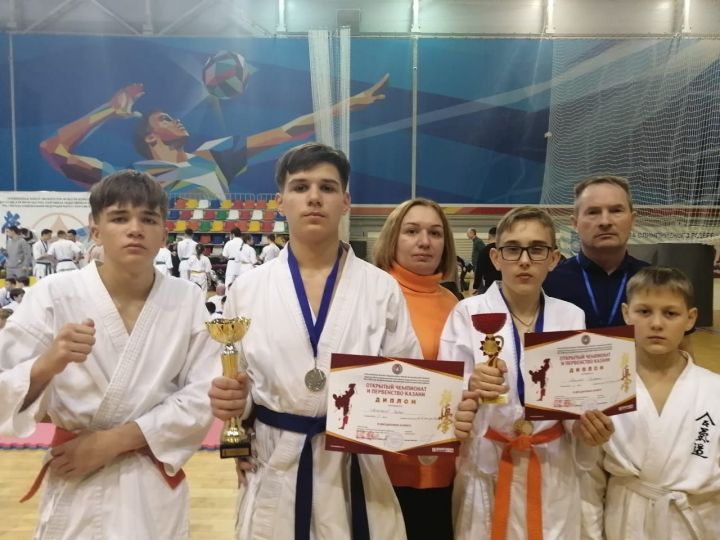 Нурлатские спортсмены приняли участие в открытом Чемпионате Казани по каратэ