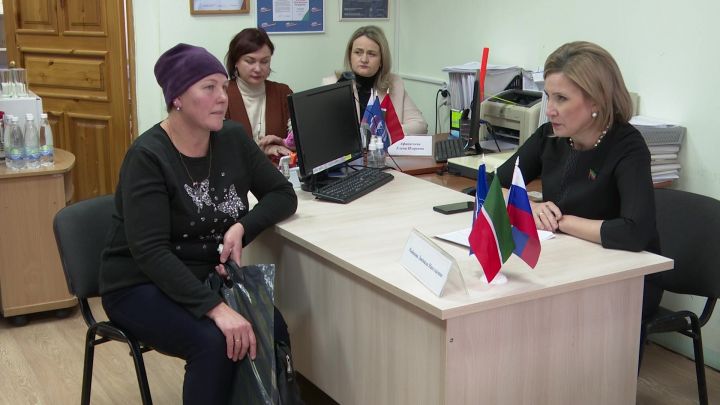 Члены семей мобилизованных довели свои просьбы Людмиле Рыбаковой