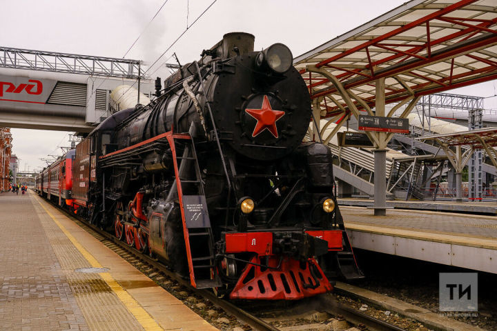 Ретропоезд на паровой тяге «Лебедянка» будет возить туристов из Казани до Свияжска