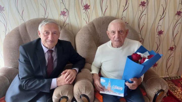 Житель Нурлатского района Мингарей Мустафин отметил 90-летний юбилей
