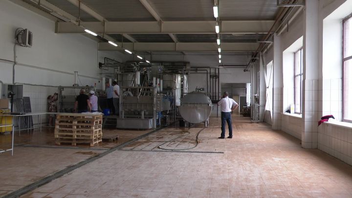 Производственный корпус по переработке молока продолжает работать в тестовом режиме