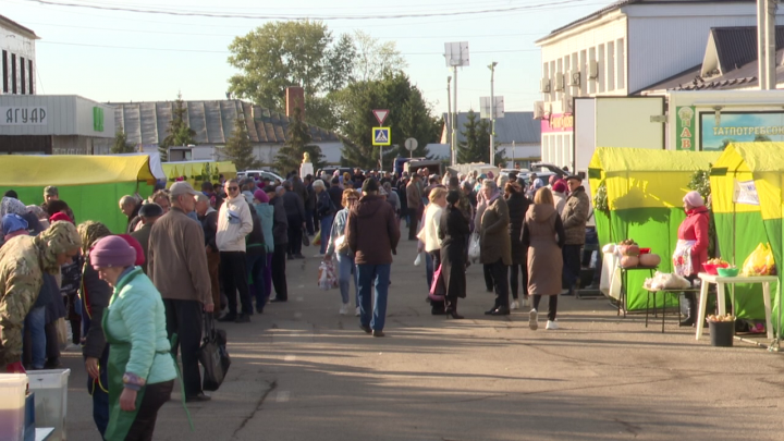 В Нурлате прошла первая осенняя сельскохозяйственная ярмарка