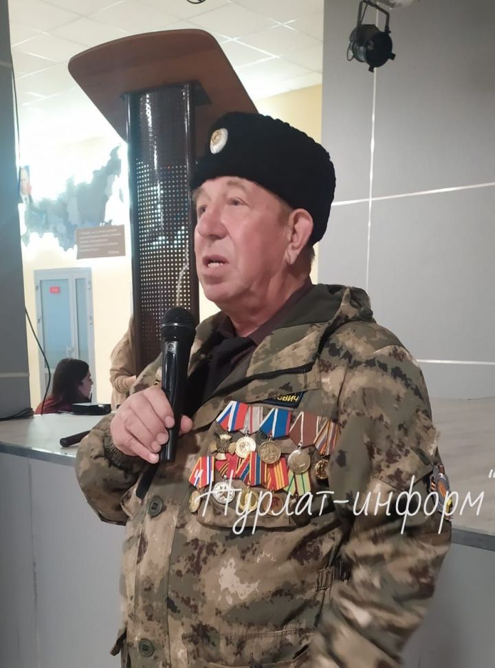 Руководитель Нурлатского военно-патриотического клуба «Легенда» Владимир Малыгин награждён медалью