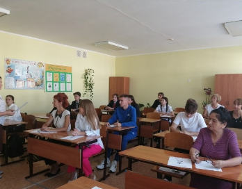 Педагоги и учащиеся нурлатской гимназии приняли участие во Всероссийской акции «Диктант Победы 2022»