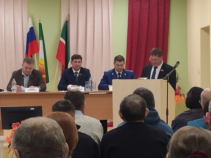 Жители Тимерлекского сельского поселения встретились с руководством района