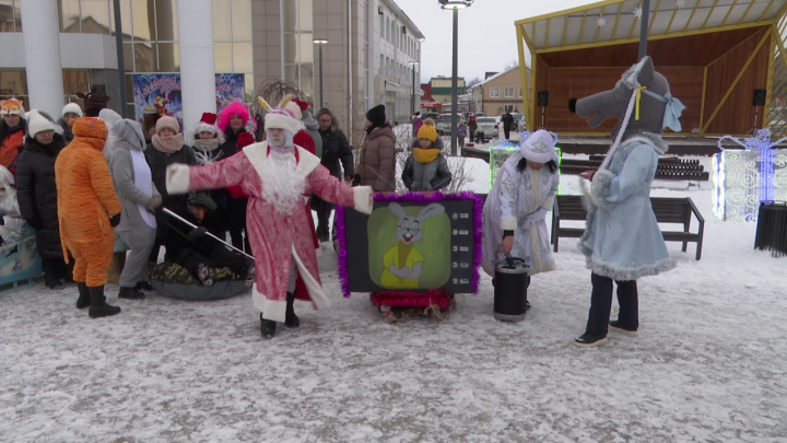 В Нурлате прошел III районный фестиваль креативных санок «СаниFest»