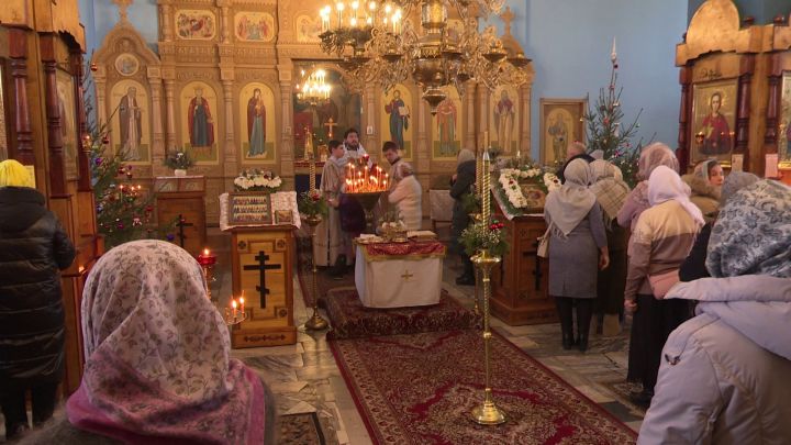 Православные Нурлата отмечают рождественский сочельник
