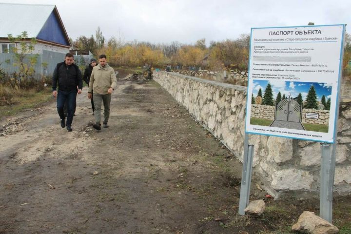 В Буинске появится мемориальный комплекс на месте древних могил