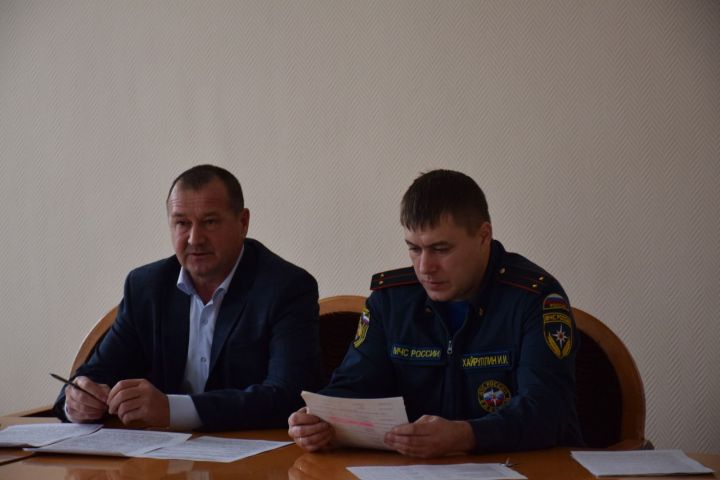 В Нурлате состоялось внеплановое заседание комиссии по чрезвычайным ситуациям