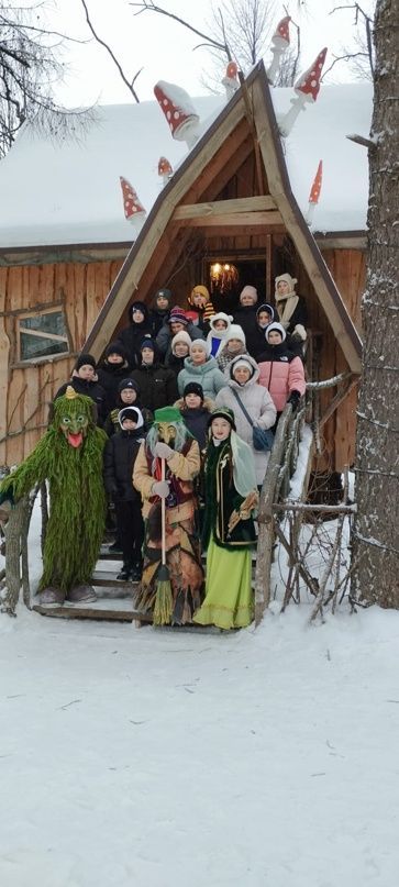 Ученики Нурлатской гимназии побывали в волшебном зимнем лесу