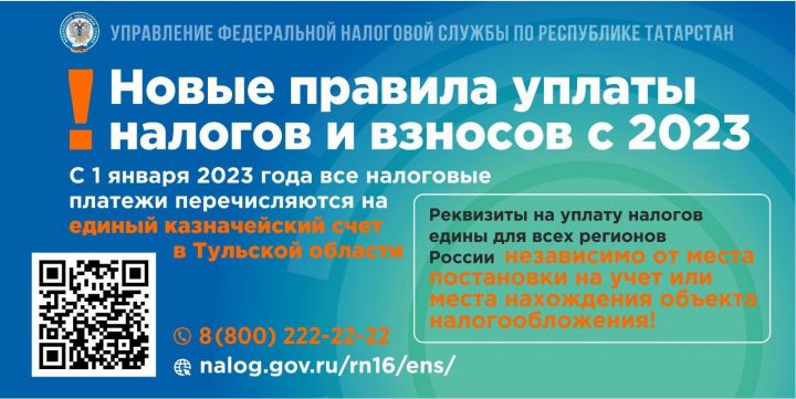 С января 2023 года вступили в силу новые правила уплаты налогов и взносов