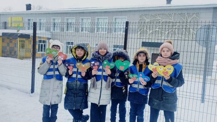 В Нурлате состоялась акция «Я люблю ПДД»