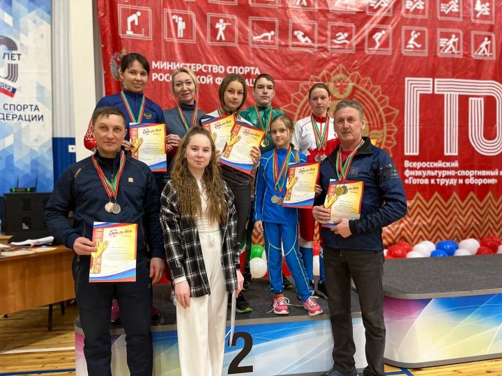 Команда Нурлатского района заняла второе место на зональном этапе Зимнего фестиваля ГТО