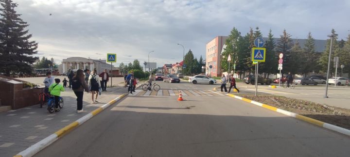 В Нурлате произошло ДТП с участием ребенка