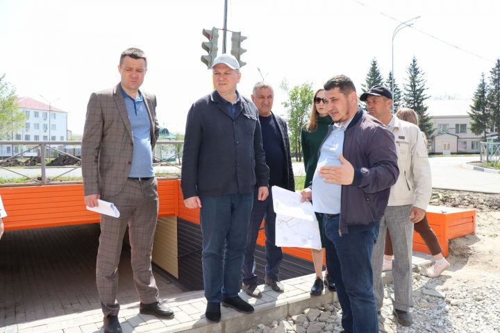 В нурлатском микрорайоне Яшлек появятся новые тротуары