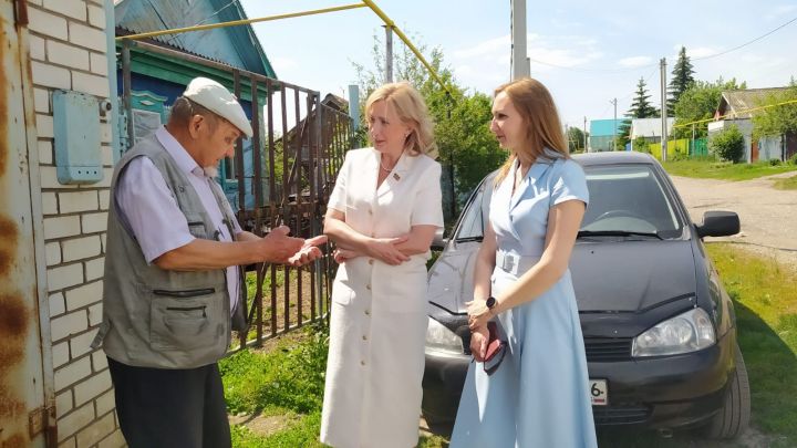 В Нурлате депутат Госсовета Республики Татарстан Людмила Рыбакова встретилась с избирателями