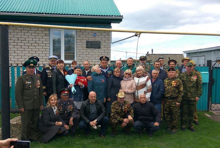 В Нурлатском районе открыли мемориальную доску воинам-афганцам
