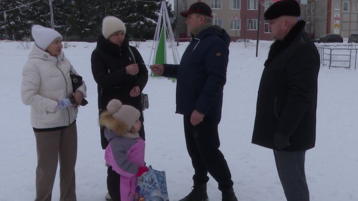 Новогодние мечты юных нурлатцев уже начали сбываться