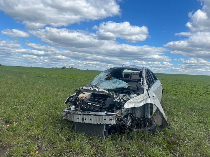 После ДТП в Нурлате автомобиль не подлежит восстановлению