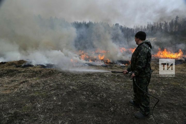 Нурлатцам напоминают об опасностях осенних палов сухой травы