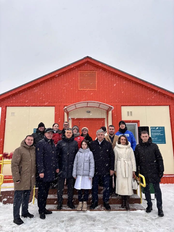 В Зеленодольском районе заработал новый фельдшерско-акушерский пункт