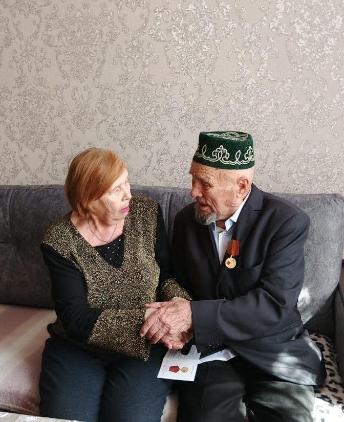 Шайдулле Шаймардановичу Камалетдинову вручили юбилейную медаль и поздравили с 95-летием в Самаре
