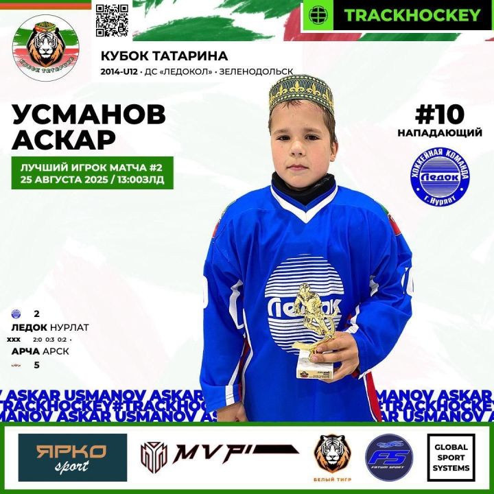 Нурлатский «Ледок» взял бронзу на хоккейном «Кубке Татарина»