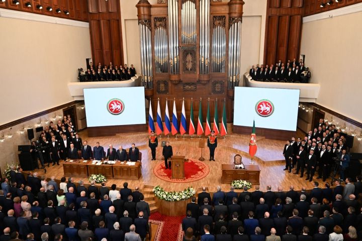 Дамир Ишкинеев принял участие в церемонии инаугурации Раиса Республики Татарстан