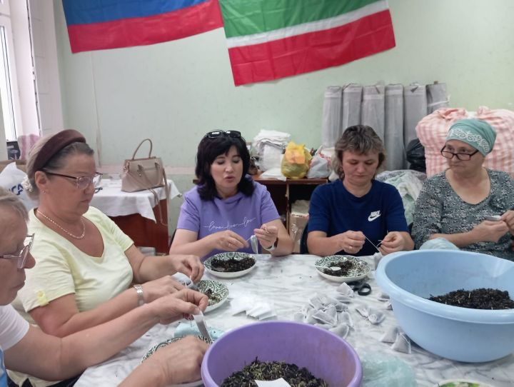 У волонтеров Нурлата прошел чайный день