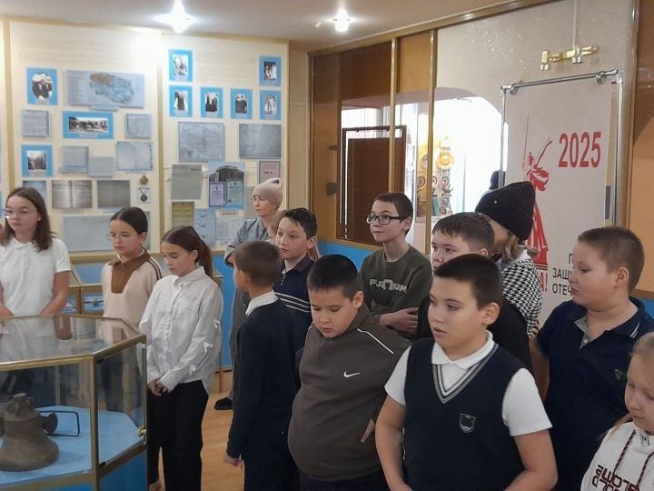 Учащиеся Егоркинской школы побывали в музее на тематической экскурсии