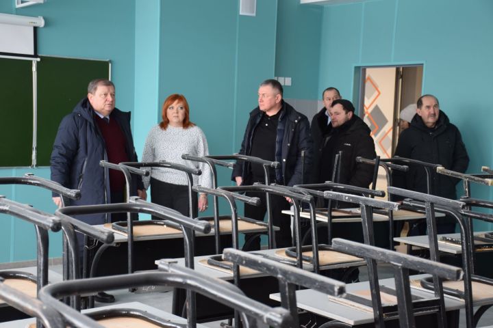 В Нурлате капремонт школы № 9 выполнен на 90 процентов