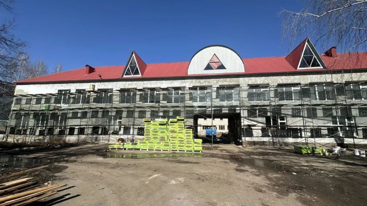 В школе №4 Нурлата началась полная реконструкция