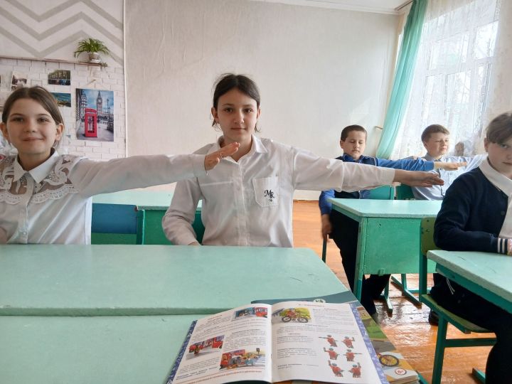 «Минутка безопасности» в Кульбаево-Марасинской школе: велосипед без травм