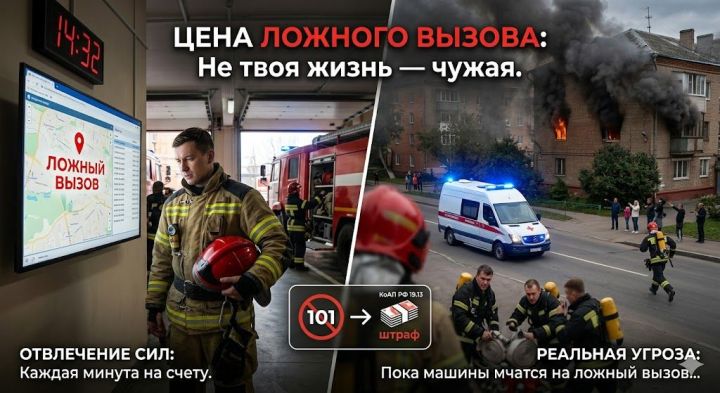 Цена ложного вызова: чем опасна игра в пожарных
