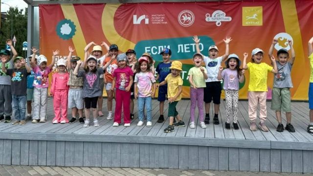 В сквере «Музыкальный» прошёл «Праздник детства» в рамках проекта «Лето в Татарстане»
