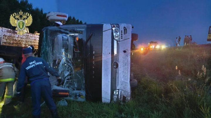 ДТП с автобусом в Черемшанском районе РТ: 15 пострадавших, трое в тяжёлом состоянии