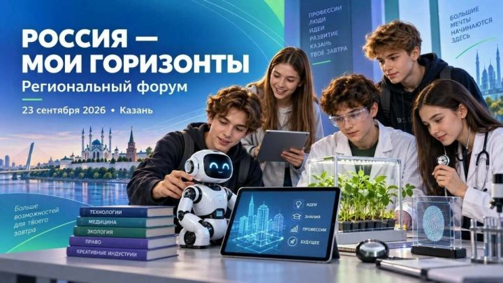 Форум «Россия – мои горизонты» пройдет 23 сентября в Казани