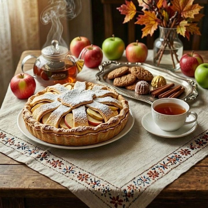 Рецепт яблочного пирога за 40 минут: быстро и вкусно