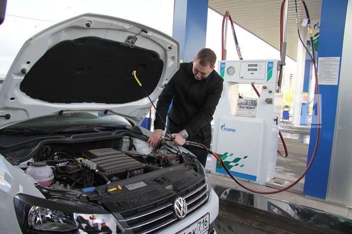 В Татарстане почти 4200 автомобилей работают на газомоторном топливе