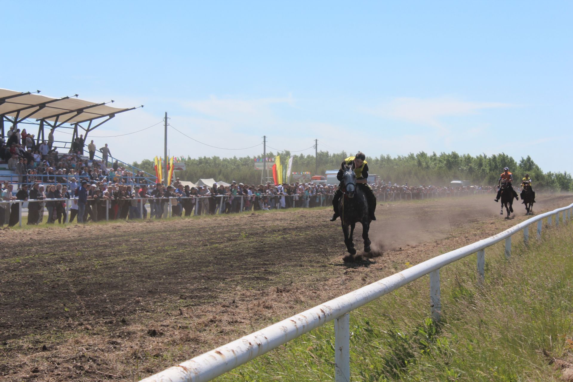 Главный приз конно-спортивных соревнований Сабантуя в Нурлате получила Флора из КФХ «Сулейманов А.И.»