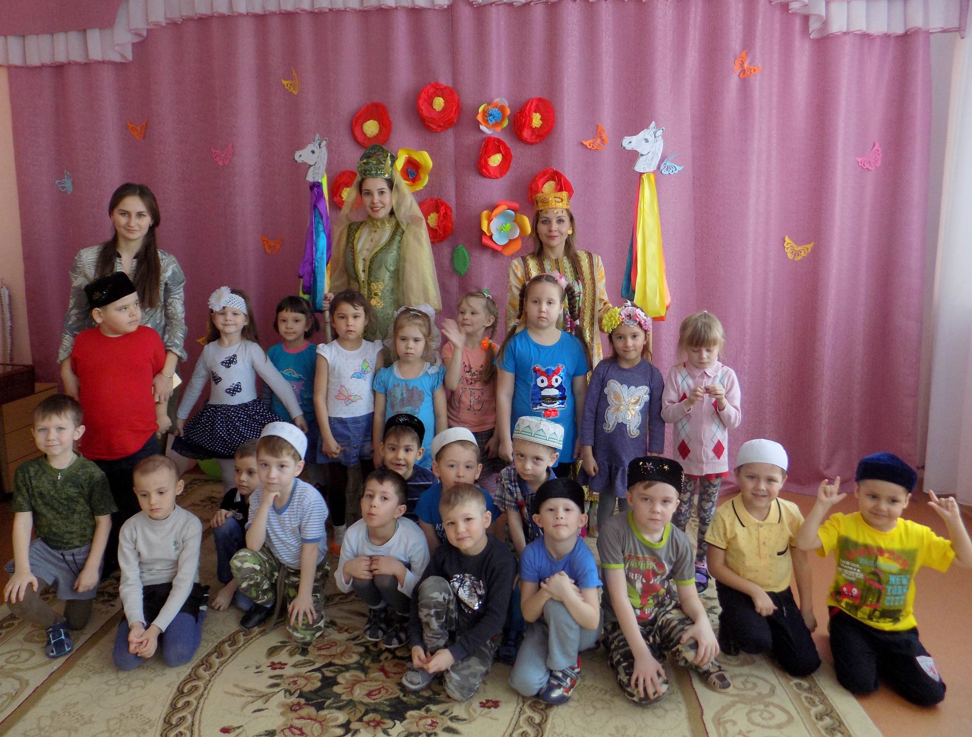 Дружный дом Нурлата продолжает дарить дошколятам праздник