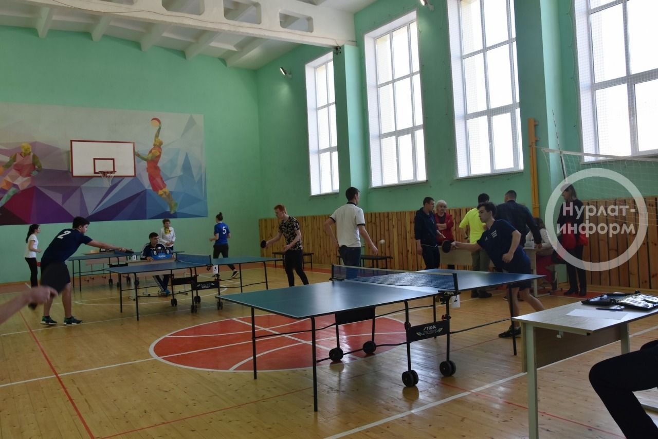 В Нурлате прошли зональные соревнования по настольному теннису