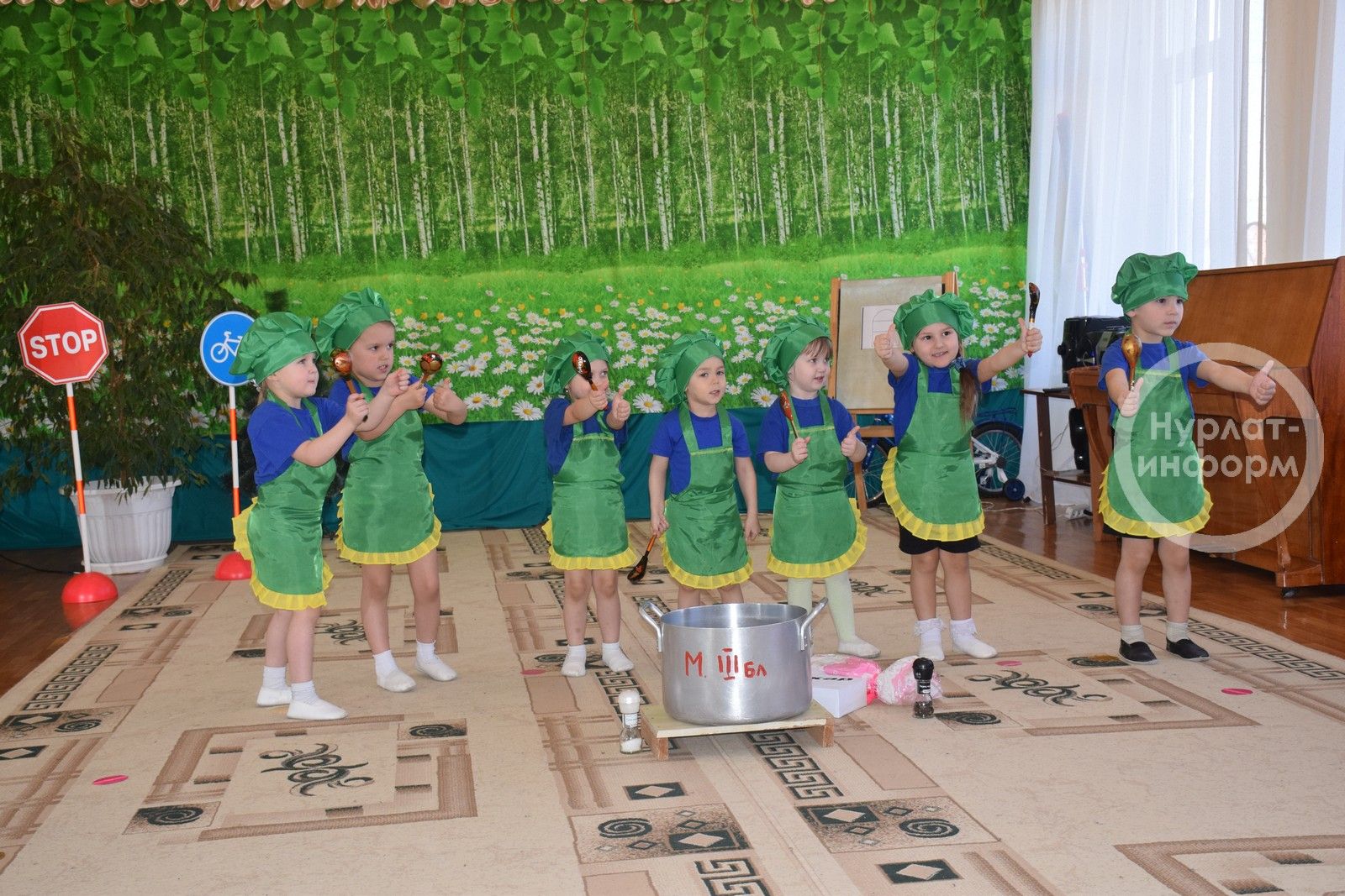 Нурлатские дошкольники участвуют в мероприятиях, приуроченных к Всемирному дню охраны труда