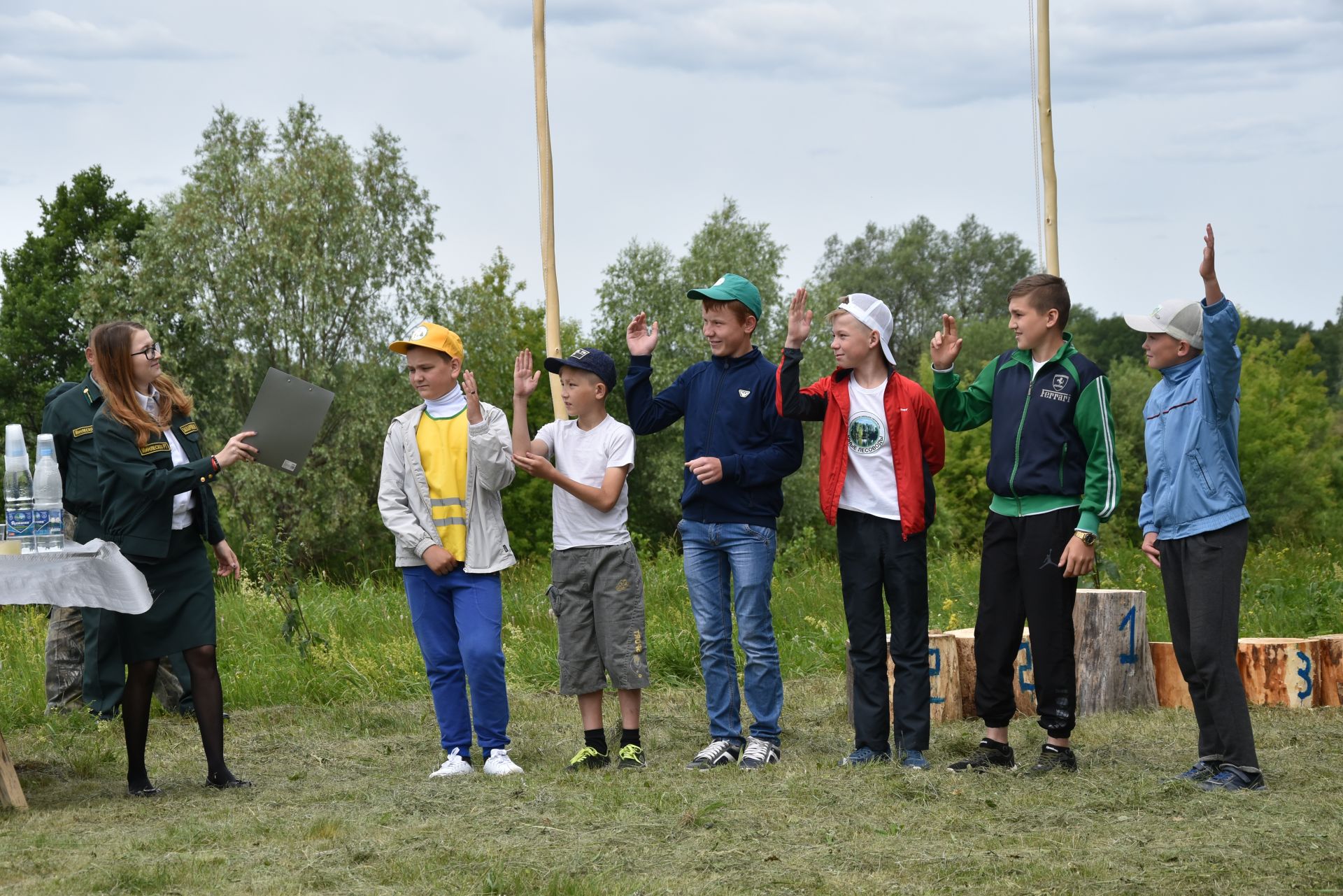 В Нурлатском районе прошел первый районный конкурс-слет школьных лесничеств
