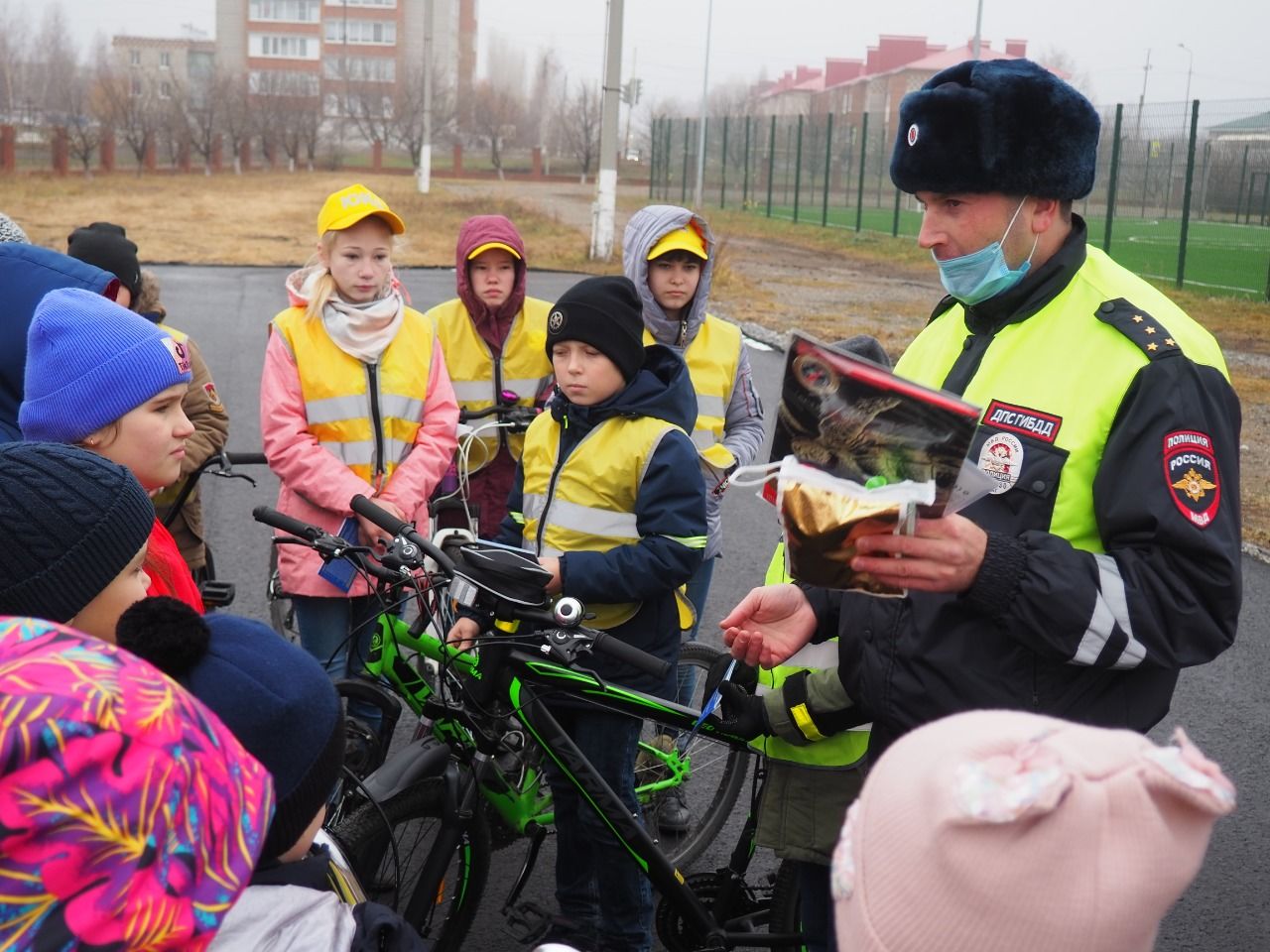 В Нурлате прошли практические занятия для юных велосипедистов&nbsp;